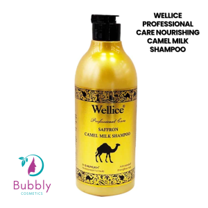Wellice Professional Care Nourishing Camel Milk Shampoo - Saffron - 520gms