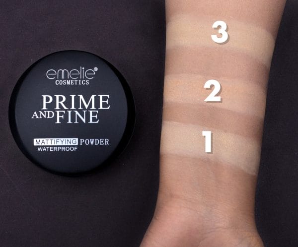 Emelie PROFESSIONAL PRESTIGE Cuminous Loose Powder – Flawless Matte, All-Day Wear