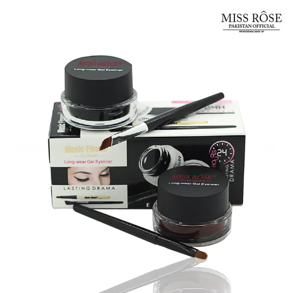 Miss Rose Gel Liner 24 Hours - 2 in 1 - Image 2