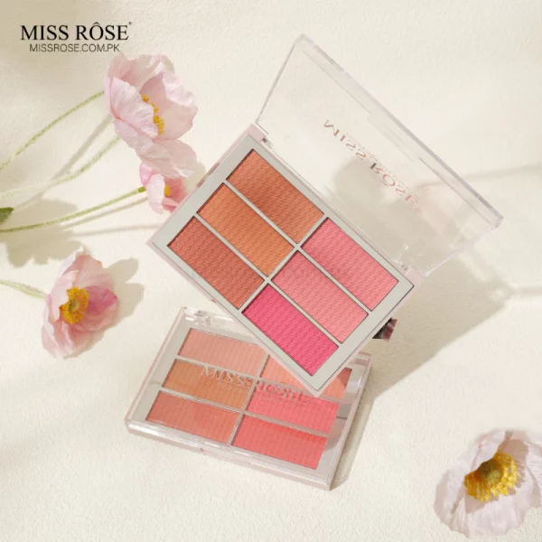 Miss Rose Rubik's Cube Matte Blusher – 6 Colors