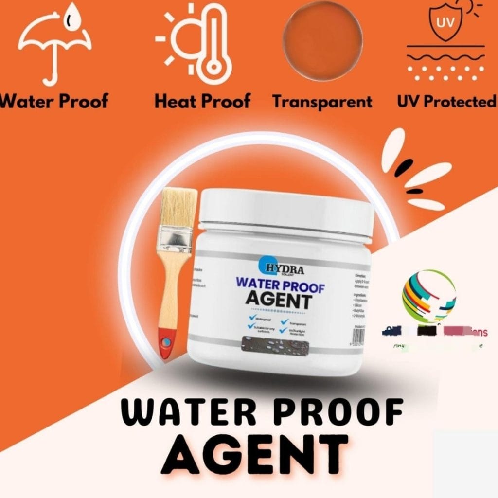 Transparent Waterproofing Agent for Roofs & Walls