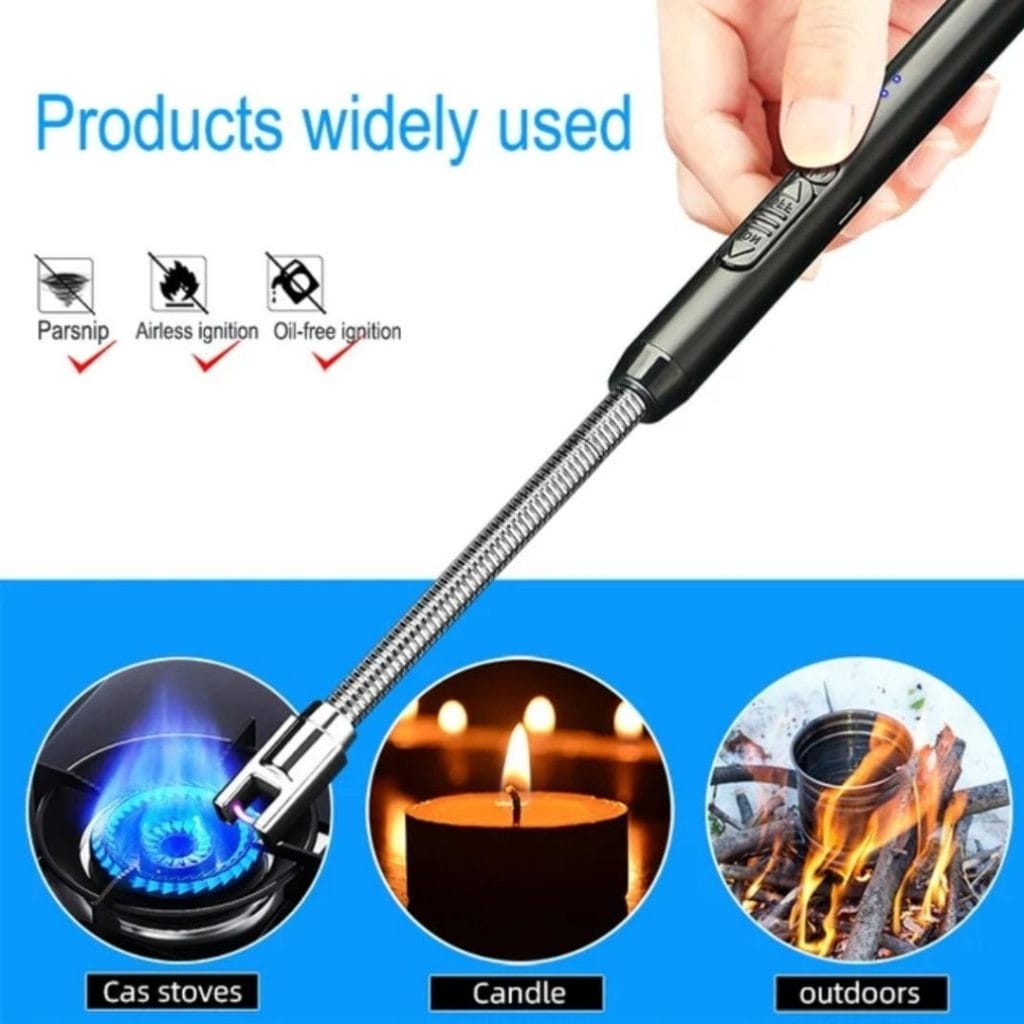 Rechargeable Electric Arc Kitchen Lighter (Windproof)