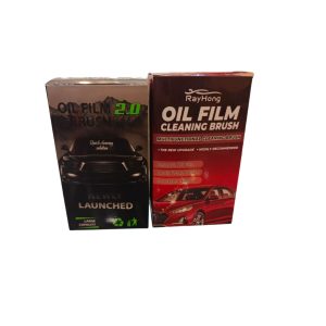 Bottle of car glass oil film remover cleaner