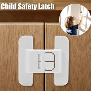 Safety lock packaging on countertop