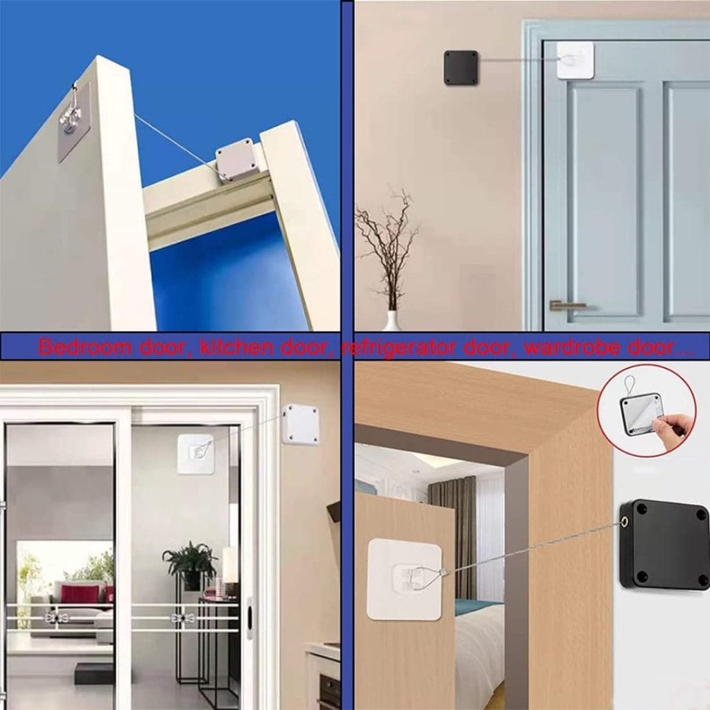 Self-Closing Door Hinge with Soft-Close Spring