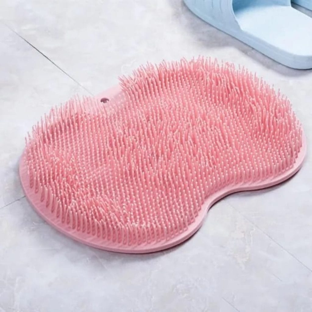 Silicone Back Scrubber Dual-Sided Exfoliating Belt