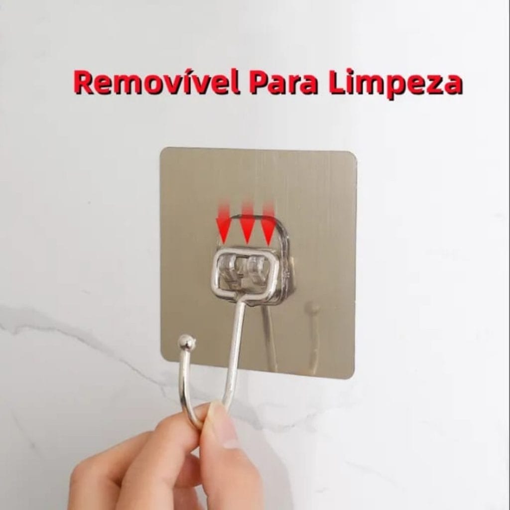 Single Hook with Adhesive (Compact)