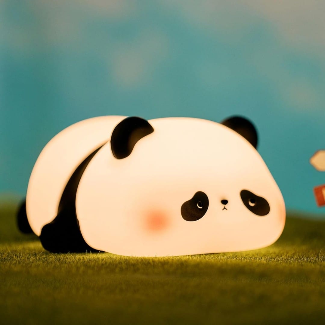 Sleepy Panda Silicone Night Light