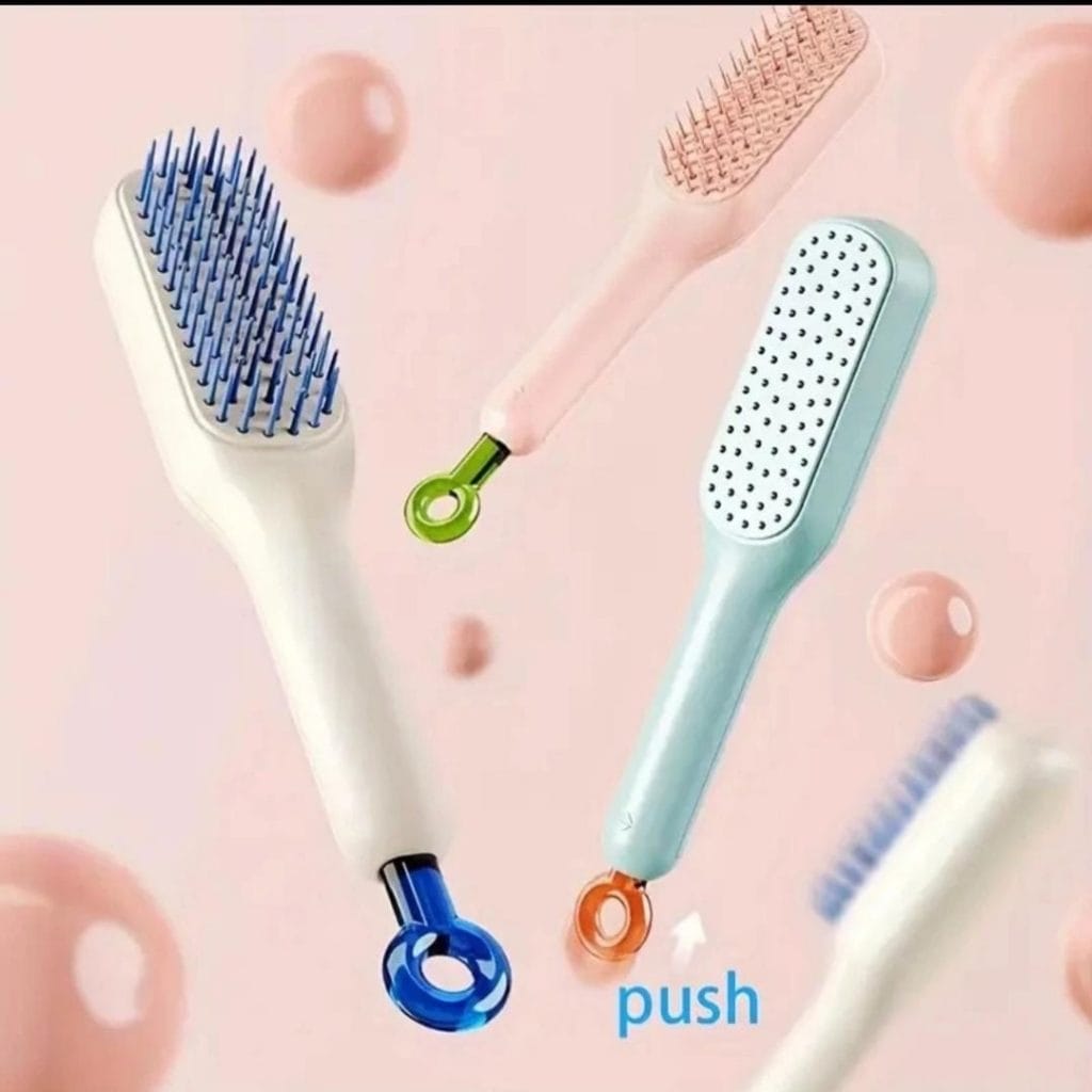 Telescopic Magic Hair Brush with Foldable Handle
