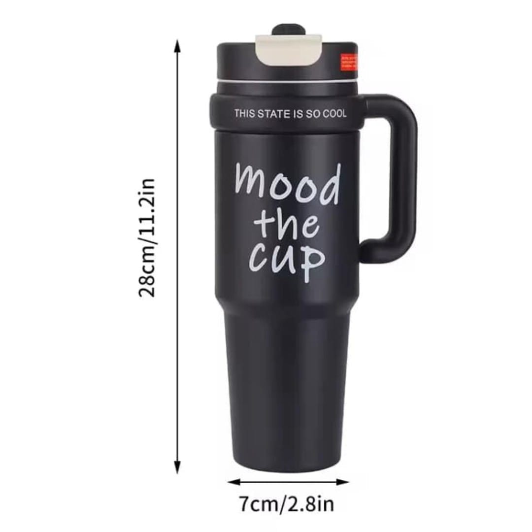 Black Mood The Cup Stainless Steel 900ml Insulated Tumbler