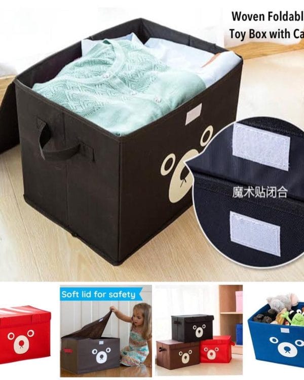 Cartoon Foldable Cube Storage Box