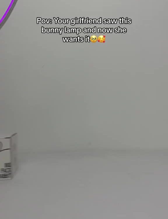 Silicone Rabbit Night Light