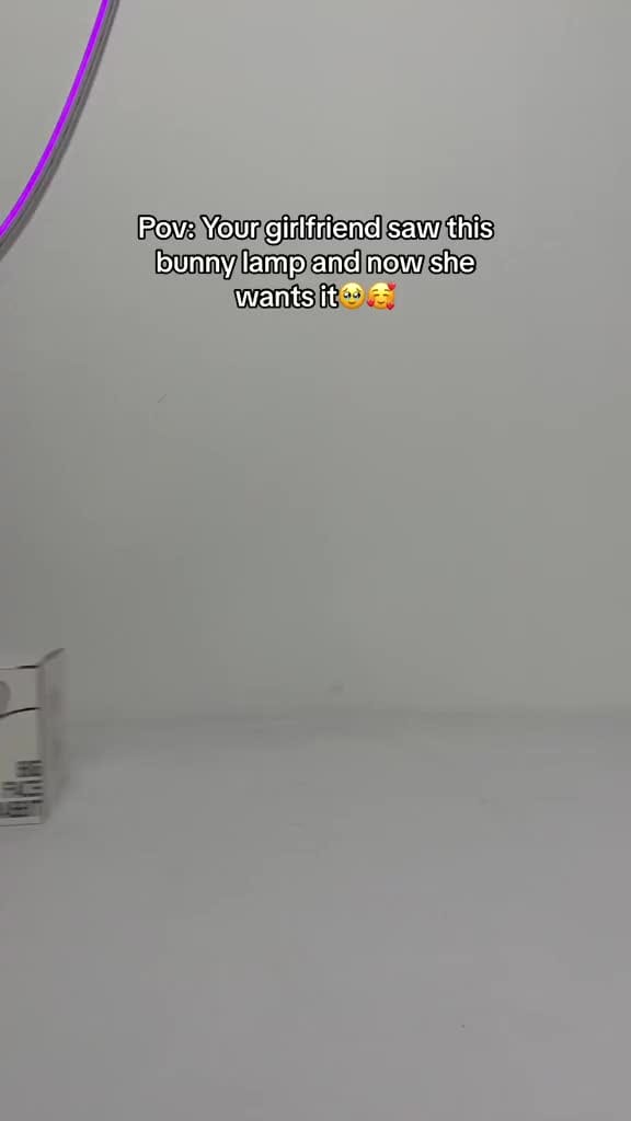 Silicone Rabbit Night Light