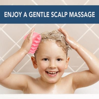 Silicone Scalp Massager Shampoo Brush
