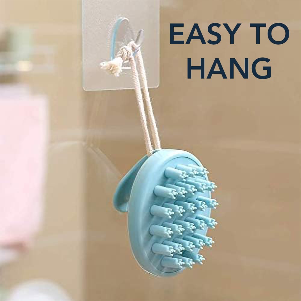 Silicone Scalp Massager Shampoo Brush - photo 5