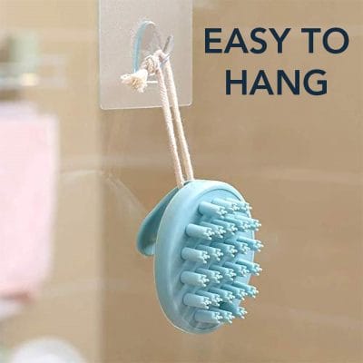 Silicone Scalp Massager Shampoo Brush