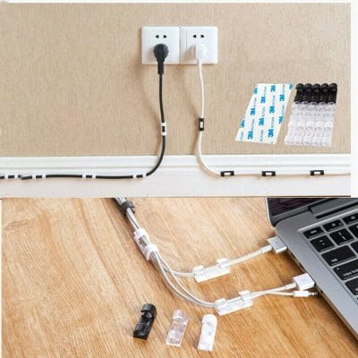 Self-Adhesive Cable Clips Wire Organizer