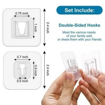 Self-Adhesive Hanging Buckle Wall Hooks
