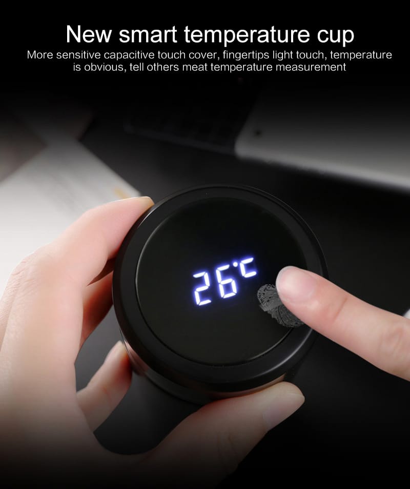 500ml Smart Thermos Flask with LED Temperature Display - photo 3
