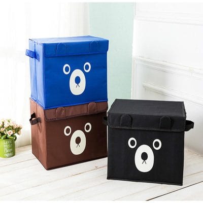 Cartoon Foldable Cube Storage Box