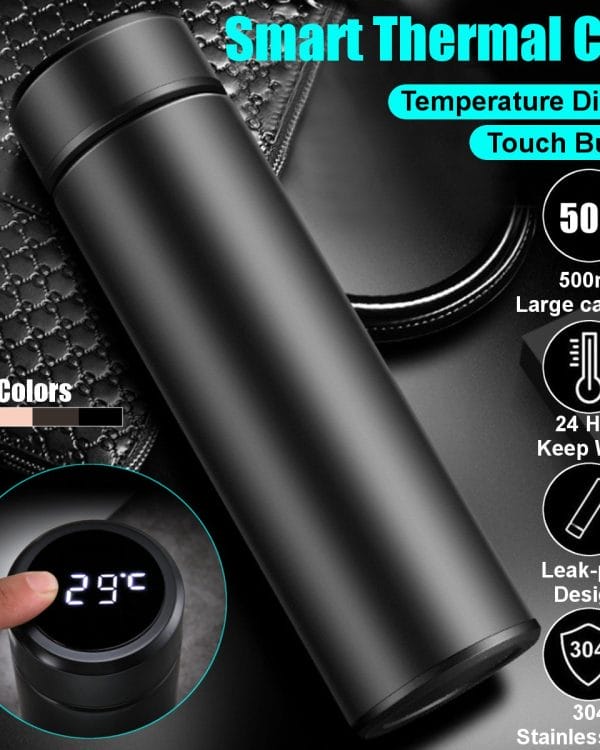 500ml Smart Thermos Flask with LED Temperature Display