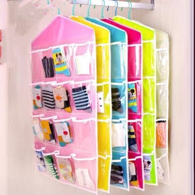 16-Pocket Hanging Wardrobe Organizer