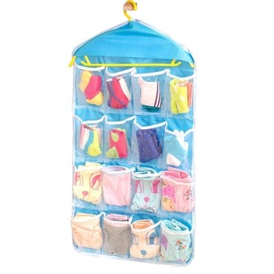 16-Pocket Hanging Wardrobe Organizer