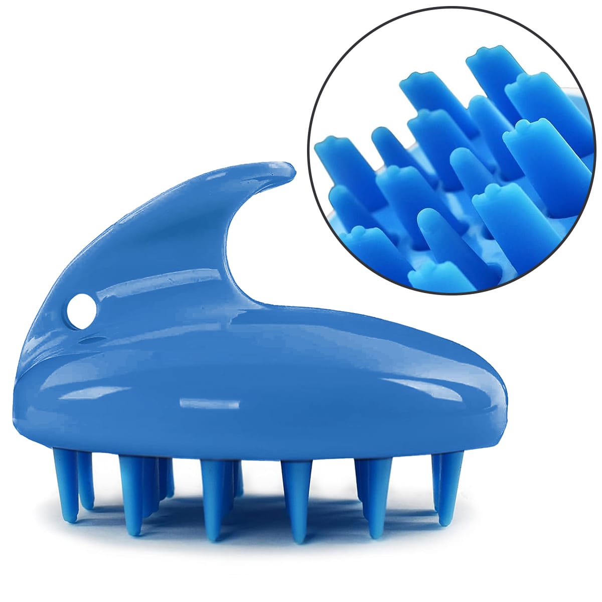 Silicone Scalp Massager Shampoo Brush - photo 1