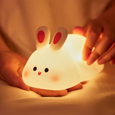 Silicone Rabbit Night Light
