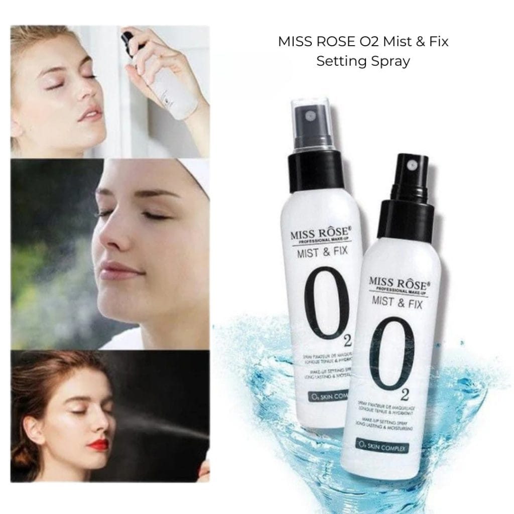 MISS ROSE O2 Mist &amp; Fix Setting Spray