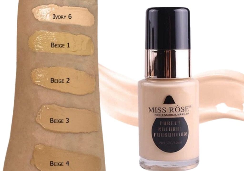 MISS ROSE Purely Natural Foundation