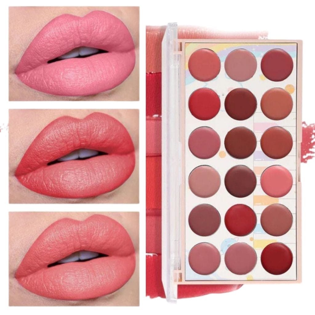 Miss Rose 18 color Lipstick kit