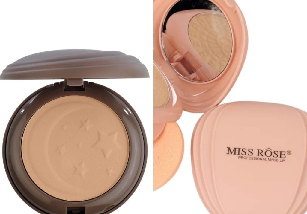 Miss Rose 2 in 1 Compact Power - Moon (036)
