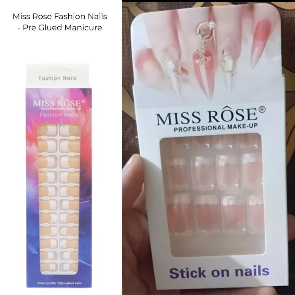 Miss Rose Fashion Nails - Pre Glued Manicure