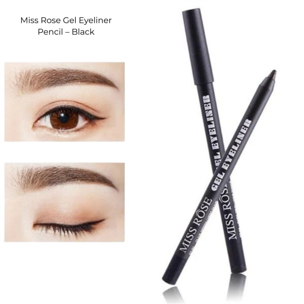Miss Rose Gel Eyeliner Pencil – Black