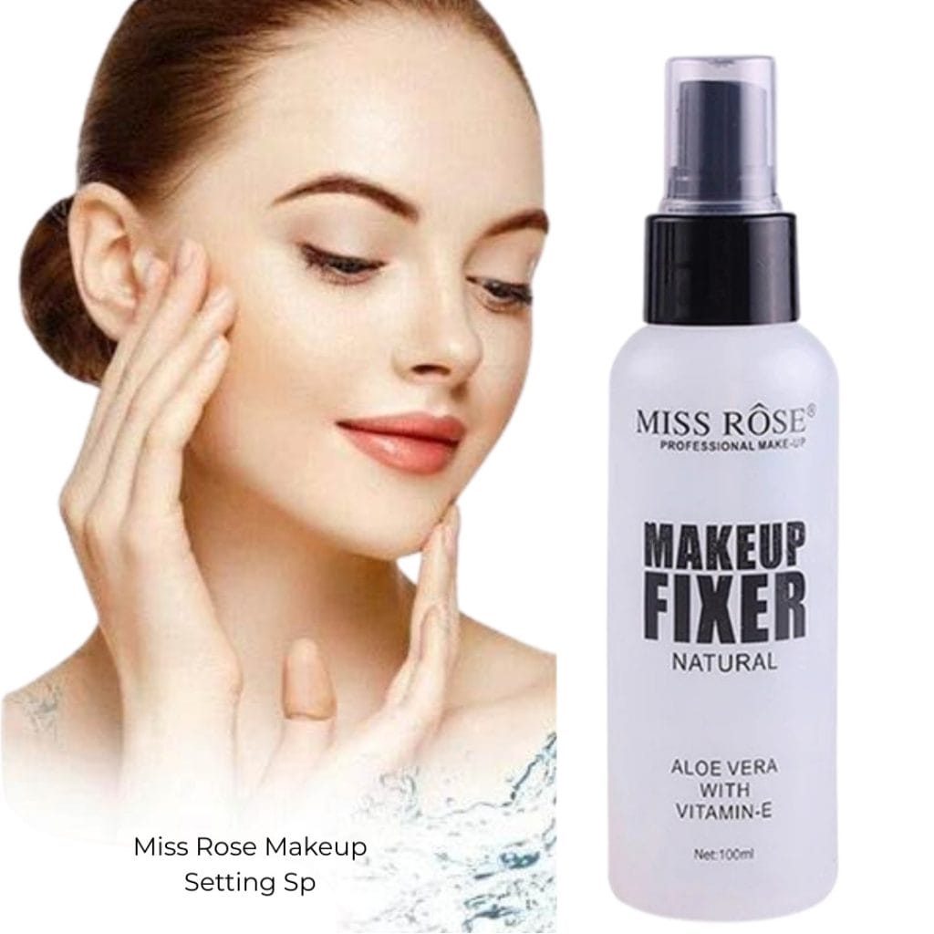 Miss Rose Makeup Setting Spray - Fixer - Aloe Vera