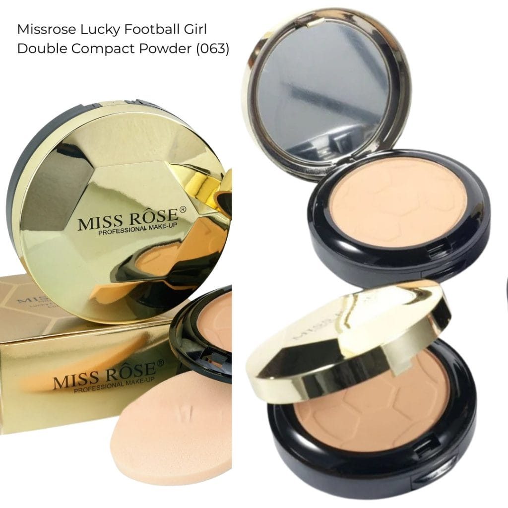 Missrose Lucky Football Girl Double Compact Powder (063)