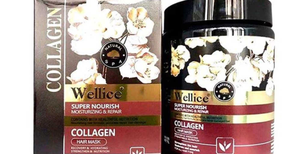 Wellice Natural Essence Hair Repair & Nourishment Mask - Collagen - 1000ml